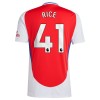 Officiële Voetbalshirt + Korte Broek Arsenal Rice 41 Thuis 2024-25 - Kids